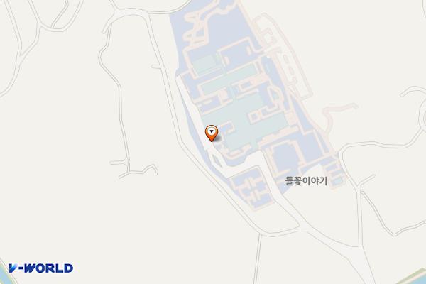 전라남도지방공무원교육원(신청사) 위치 지도 — 전남광주통합특별시 강진군 도암면 만덕리 369