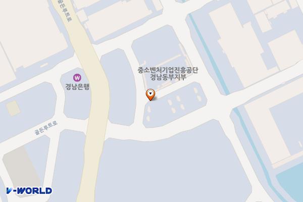 김해중소기업비즈니스센터 위치 지도 — 경상남도 김해시 주촌면 골든루트로 80-16