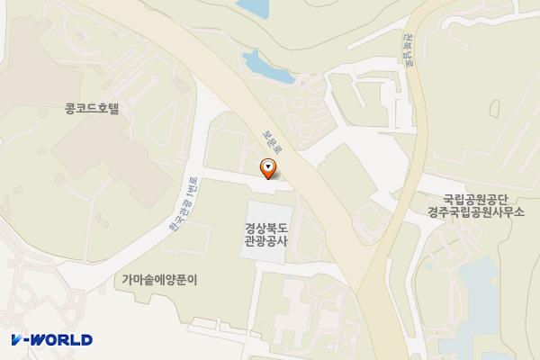 육부촌 주차장 위치 지도 — 경상북도 경주시 신평동 375-7
