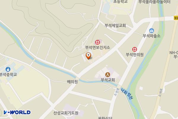 부석면행정복지센터 위치 지도 — 경상북도 영주시 부석로 49