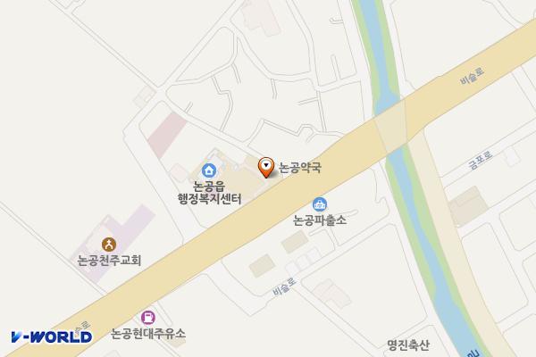 논공읍행정복지센터 위치 지도 — 대구광역시 달성군 논공읍 비슬로 1779