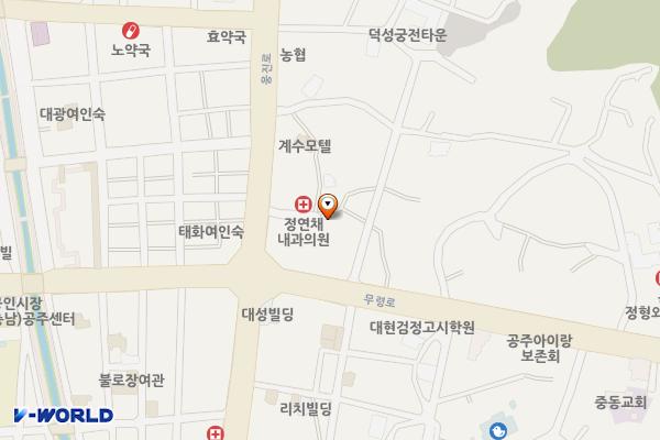 산성동 쌈지주차장(15) 위치 지도 — 충청남도 공주시 산성동 114-2