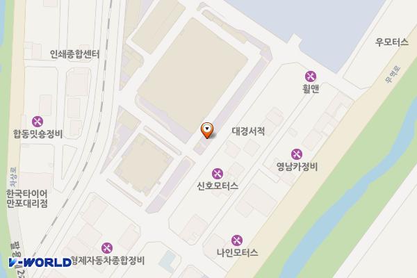 팔용농산물도매시장 위치 지도 — 경상남도 창원시 의창구 차상로18번길 45