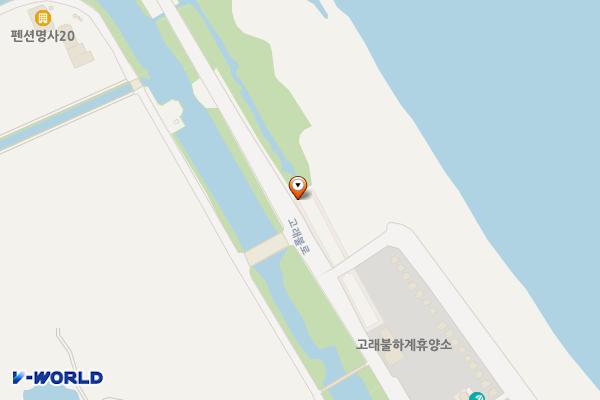 고래불국민야영장 위치 지도 — 경상북도 영덕군 병곡면 덕천리 1-59