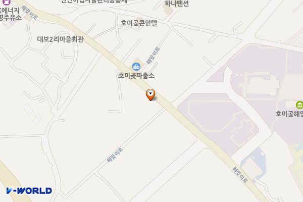 호미곶면민복지회관 위치 지도 — 경상북도 포항시 남구 호미곶면 해맞이로 153