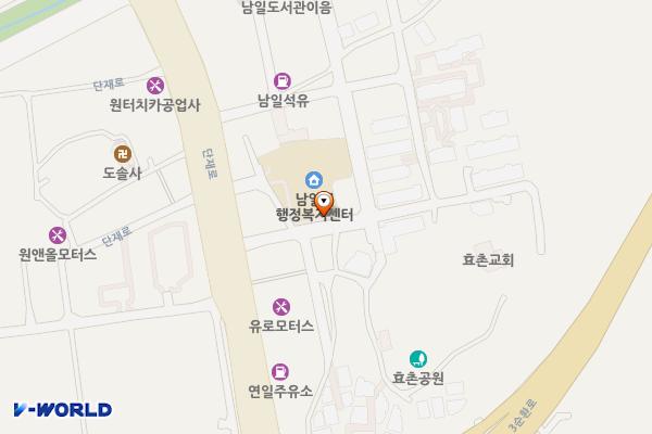 남일면 행정복지센터 위치 지도 — 충청북도 청주시 상당구 남일면 단재로 501