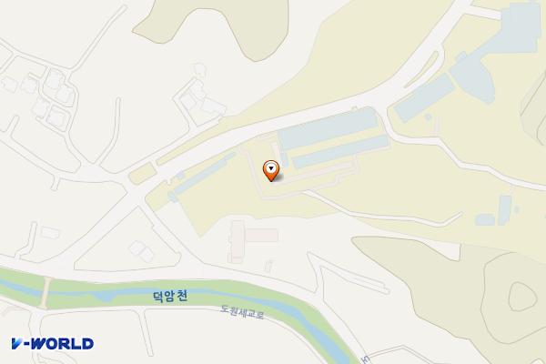 충북보건과학대학교 위치 지도 — 충청북도 청주시 청원구 내수읍 덕암길 10