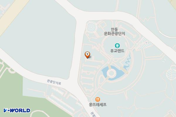 안동문화관광단지 주차장5 위치 지도 — 경상북도 안동시 성곡동 1560
