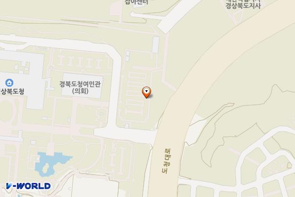 경북도청사 위치 지도 — 경상북도 안동시 풍천면 도청대로 455