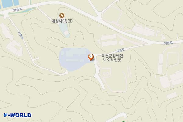 금강물환경연구원 위치 지도 — 충청북도 옥천군 옥천읍 지용로 182-18