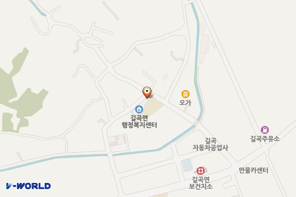 길곡면사무소 위치 지도 — 경상남도 창녕군 길곡면 증산2길19