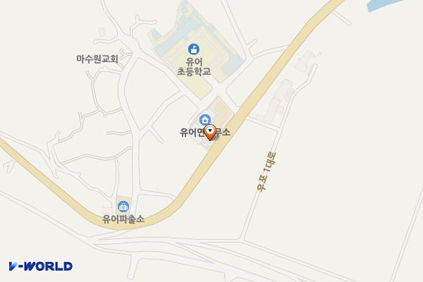 유어면사무소 위치 지도 — 경상남도 창녕군 유어면 우포1대로583 