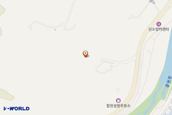 합천원폭피해자복지회관 위치 지도 — 경상남도 합천군 합천읍 대야로991
