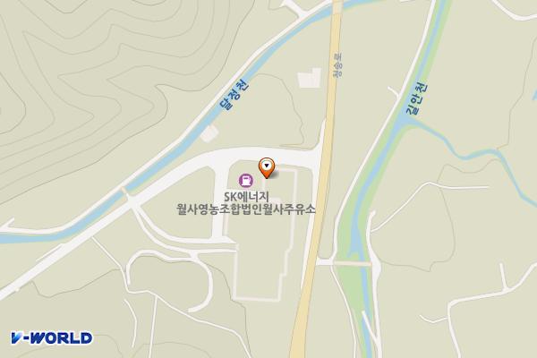 월정리 위치 지도 — 경상북도 청송군 현서면 달정길9