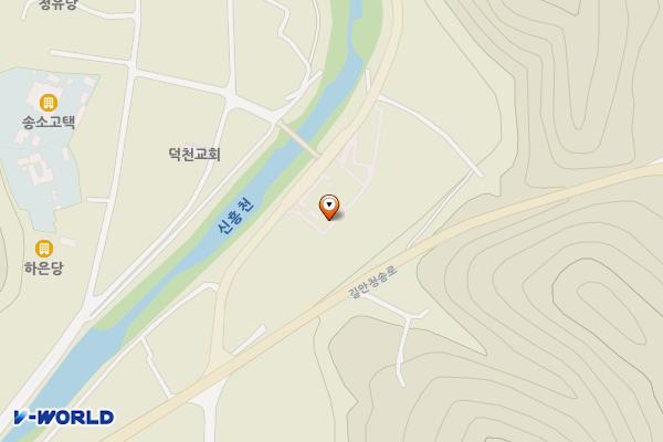 파천면 덕천1리 신축주차장 위치 지도 — 경상북도 청송군 파천면 안파로1244 