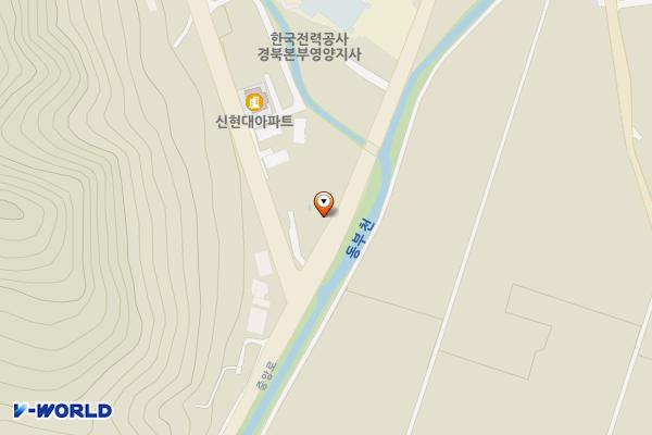 영양군 로컬푸드직매장 위치 지도 — 경상북도 영양군 영양읍 중앙로55