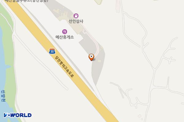 예산(당진) 휴게소 위치 지도 — 충청남도 예산군 신양면 서계양리 736