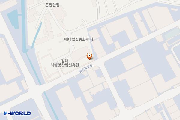 김해의생명센터 주차장 위치 지도 — 경상남도 김해시 주촌면 소망길 88