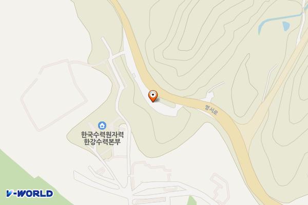 용산졸음쉼터 위치 지도 — 강원특별자치도 춘천시 신북읍 용산리 산102-3