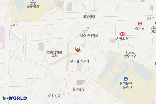 안중전통시장 공영주차장 위치 지도 — 경기도 평택시 안중읍 안현로서3길 32