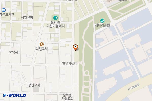 상대원 제4공영주차장 위치 지도 — 경기도 성남시 중원구 박석로 42
