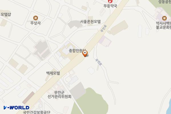 무안경찰서 위치 지도 — 전남광주통합특별시 무안군 무안읍 무안로 482