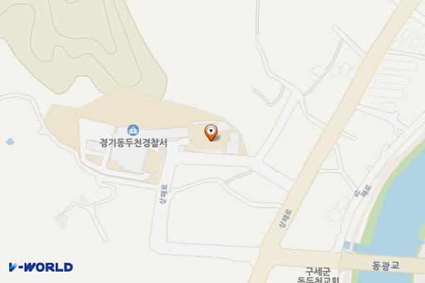 동두천경찰서 위치 지도 — 경기도 동두천시 상패로 89