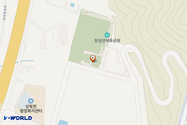 천성산 스포츠파크 위치 지도 — 경상남도 양산시 상북면 봉수대길 29-10