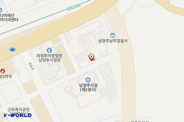 남양주남부경찰서 위치 지도 — 경기도 남양주시 경춘로 532