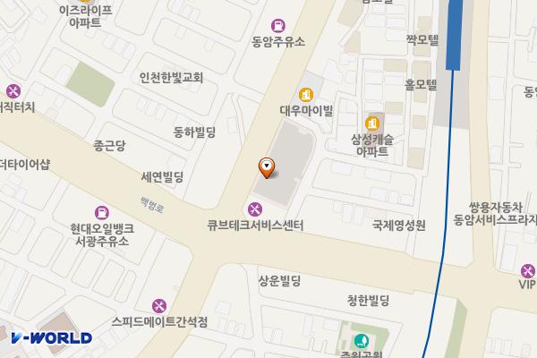 벽돌막 공영주차장 위치 지도 — 인천광역시 부평구 열우물로 8