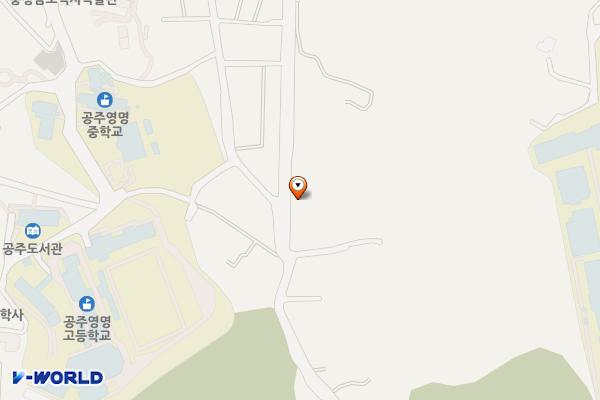 이동백소리길2 공영주차장 위치 지도 — 충청남도 공주시 옥룡동 245-34