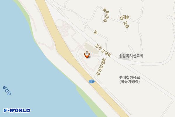 하동이화 스마트 복합쉼터 위치 지도 — 경상남도 하동군 하동읍 화심리 1681