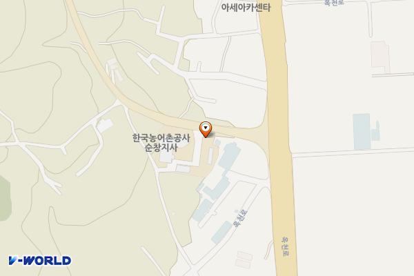 한국농어촌공사 순창지사 위치 지도 — 전북특별자치도 순창군 순창읍 광암로 13