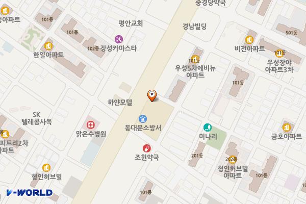 동대문소방서 위치 지도 — 서울특별시 동대문구 장한로 34
