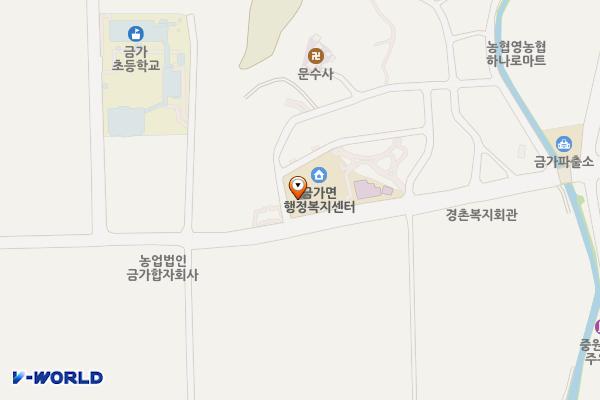 금가면행정복지센터 위치 지도 — 충청북도 충주시 금가면 강수로 331