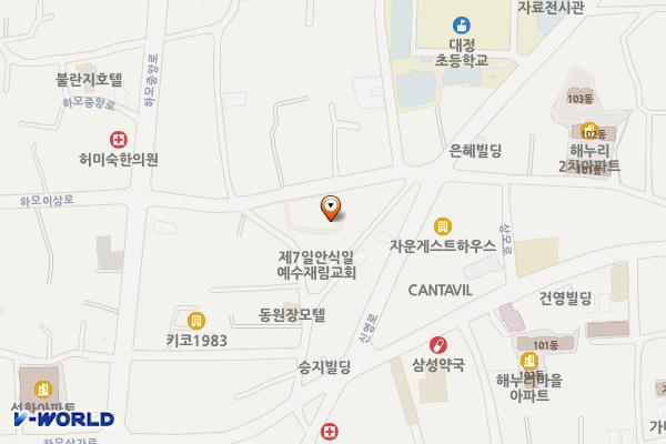 대정읍 노외4주차장 위치 지도 — 제주특별자치도 서귀포시 대정읍 하모리 860-7