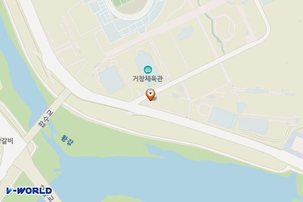 거창스포츠파크 생활체육공원 위치 지도 — 경상남도 거창군 거창읍 양평리 342