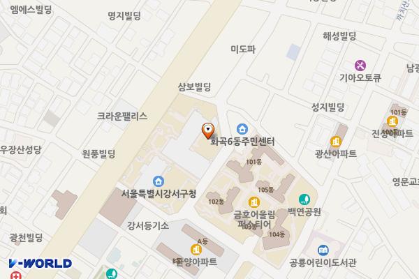 서울강서경찰서 위치 지도 — 서울특별시 강서구 화곡로 308