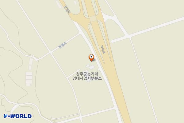 성주군농업기술센터 서부분소 위치 지도 — 경상북도 성주군 수륜면 참별로 1363