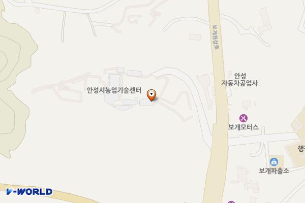 안성시농업기술센터 위치 지도 — 경기도 안성시 보개면 보개원삼로 219