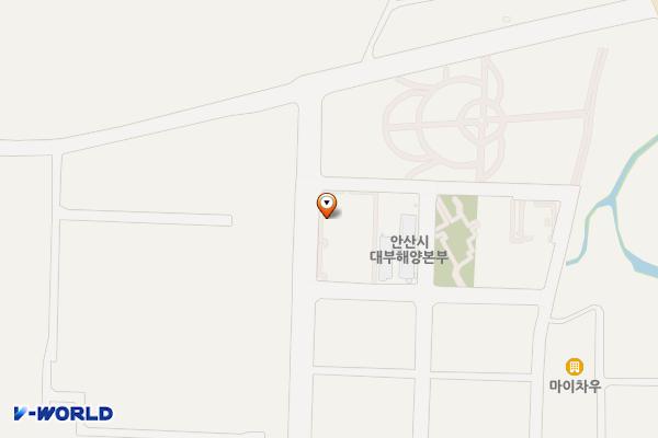 안산시청 대부해양본부 주차장 위치 지도 — 경기도 안산시 단원구 돈지섬1길 10
