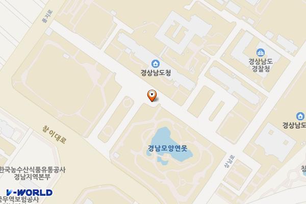 경남도청 위치 지도 — 경상남도 창원시 의창구  중앙대로 300
