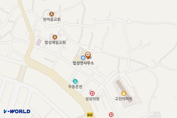 법성면사무소 위치 지도 — 전남광주통합특별시 영광군 법성면 진굴비길 68-1