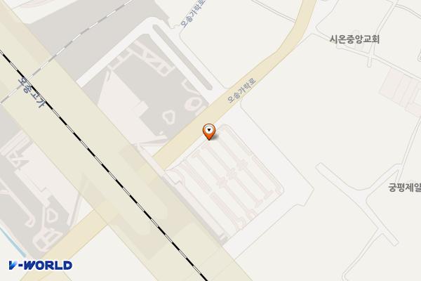 KTX오송역 공영주차장 위치 지도 — 충청북도 청주시 흥덕구 오송읍 오송리 5-2