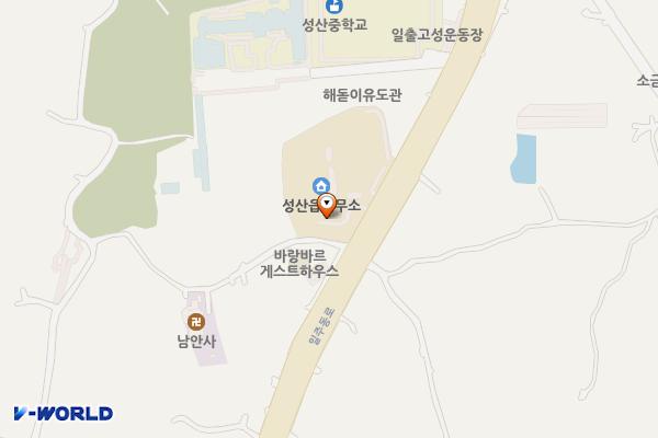 성산읍사무소 위치 지도 — 제주특별자치도 서귀포시 성산읍 일주동로 4330