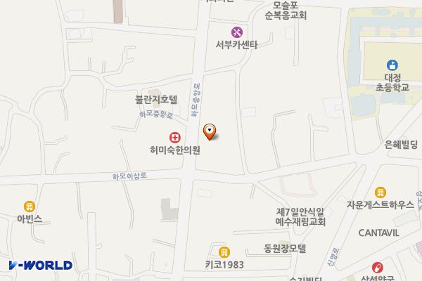 대정하모3공영주차장 위치 지도 — 제주특별자치도 서귀포시 대정읍 대정읍 하모리 1513