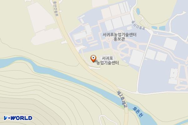 서귀포농업기술센터 위치 지도 — 제주특별자치도 서귀포시 남원읍 중산간동로 7413