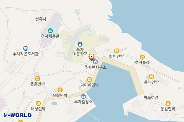 추자면사무소 위치 지도 — 제주특별자치도 제주시 추자면 추자로 26