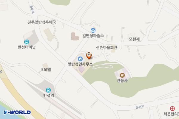 일반성면사무소 위치 지도 — 경상남도 진주시 동부로1959번길 2