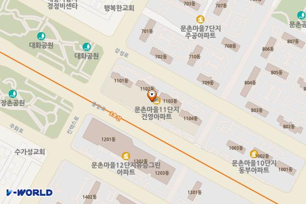 롯데마트 주엽점 위치 지도 — 경기도 고양시 일산서구 중앙로 1496